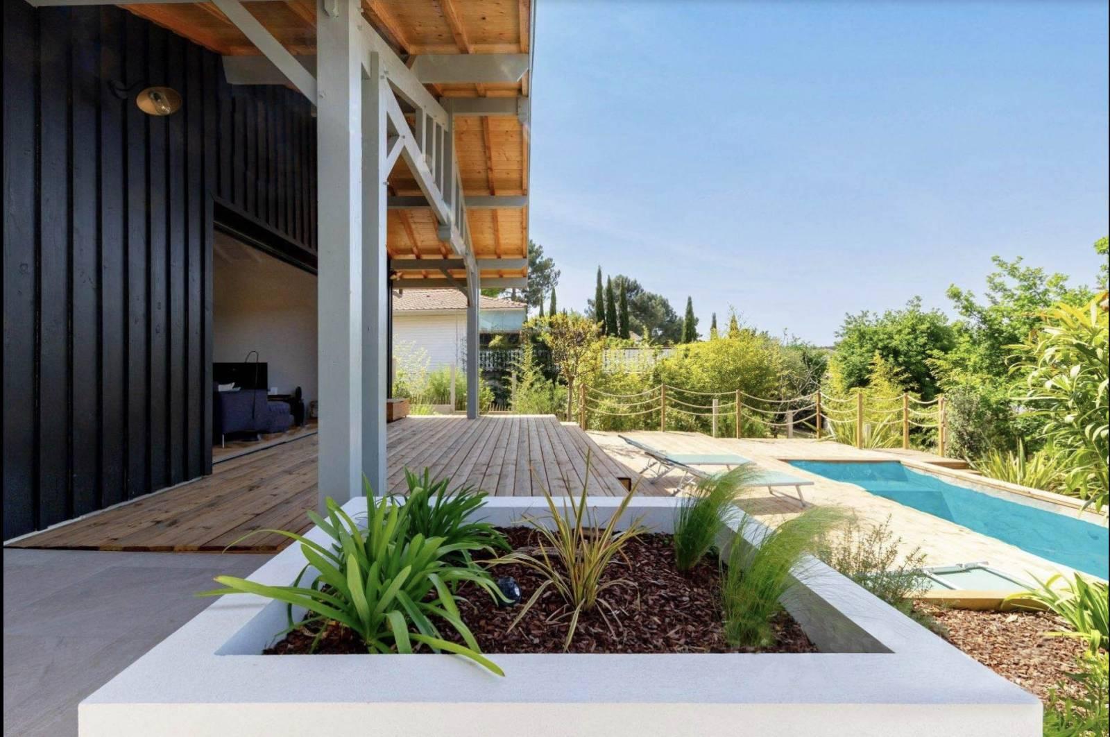 Faire construire par un architecte et maître d'oeuvre une villa « esprit bassin » sur le Bassin d’Arcachon avec vue forêt