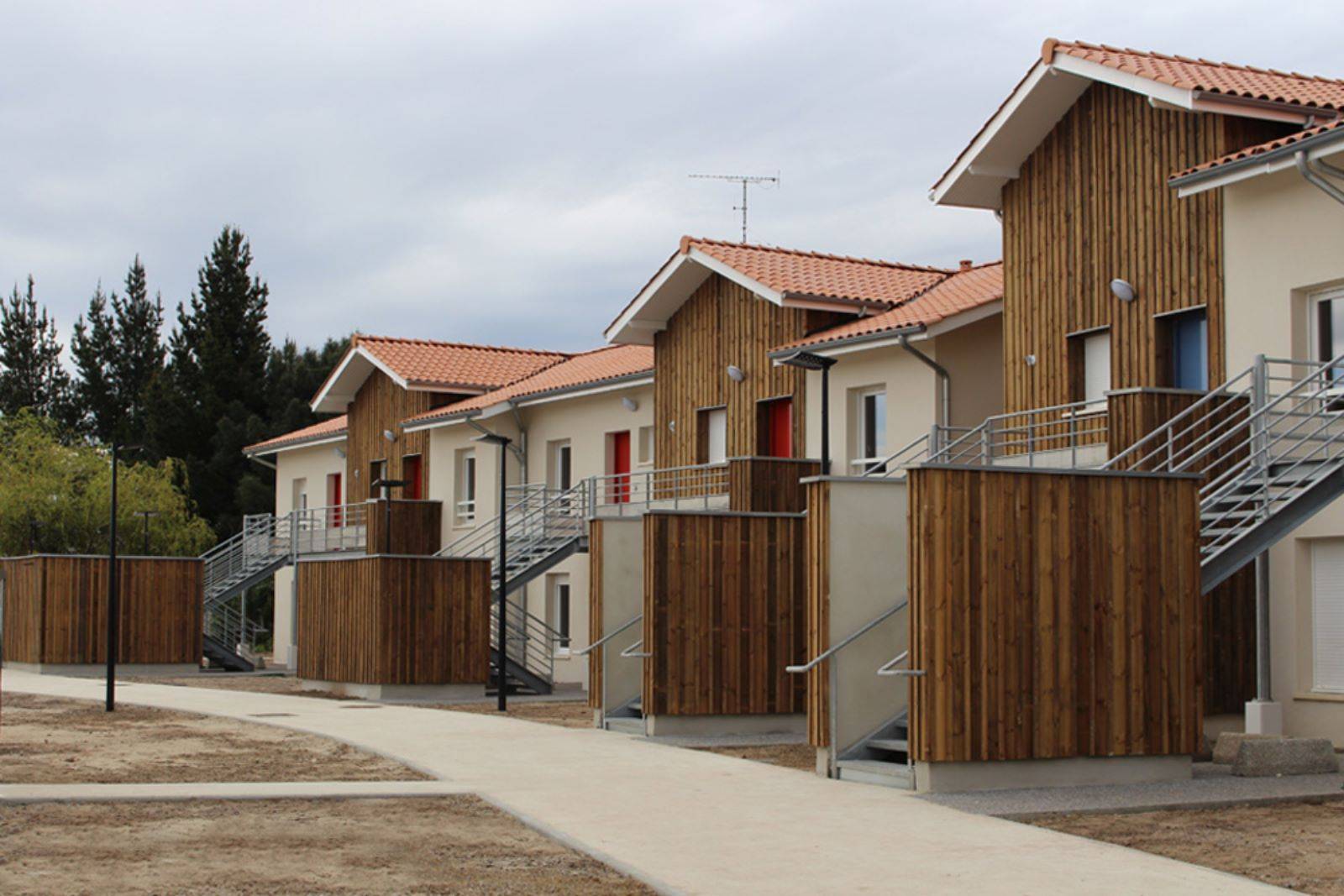 groupement d'habitations labellisées CERQUAL La Teste de Buch les semi collectifs