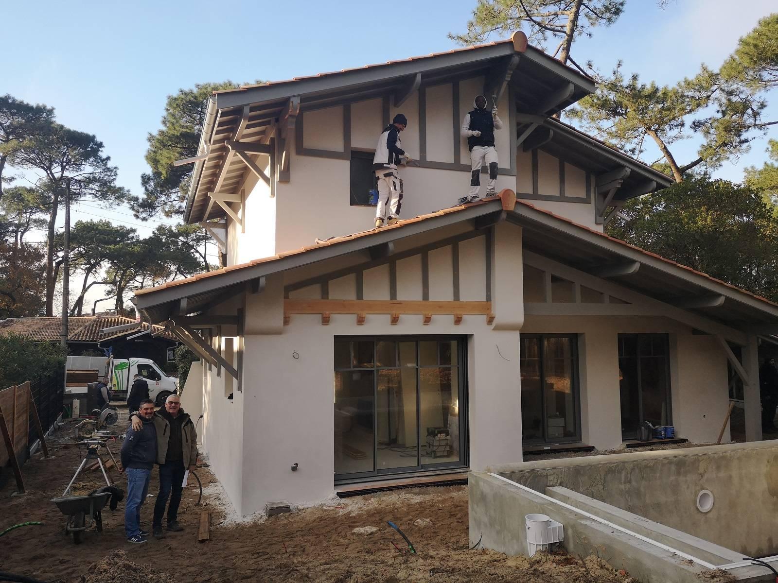 surélévation en ossature bois par un architecte et maître d’oeuvre.