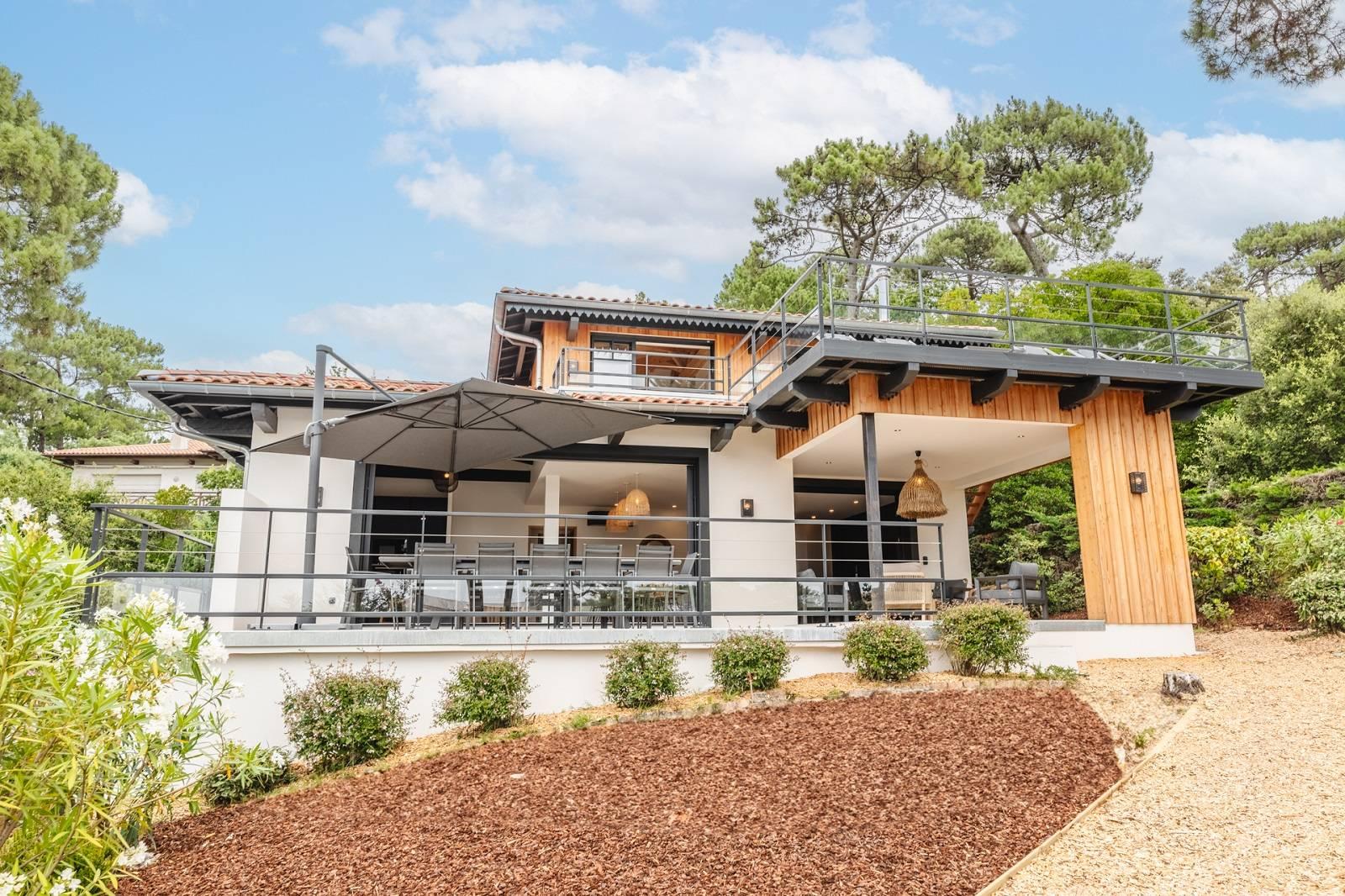 surélévation en ossature bois sur le Bassin d’Arcachon