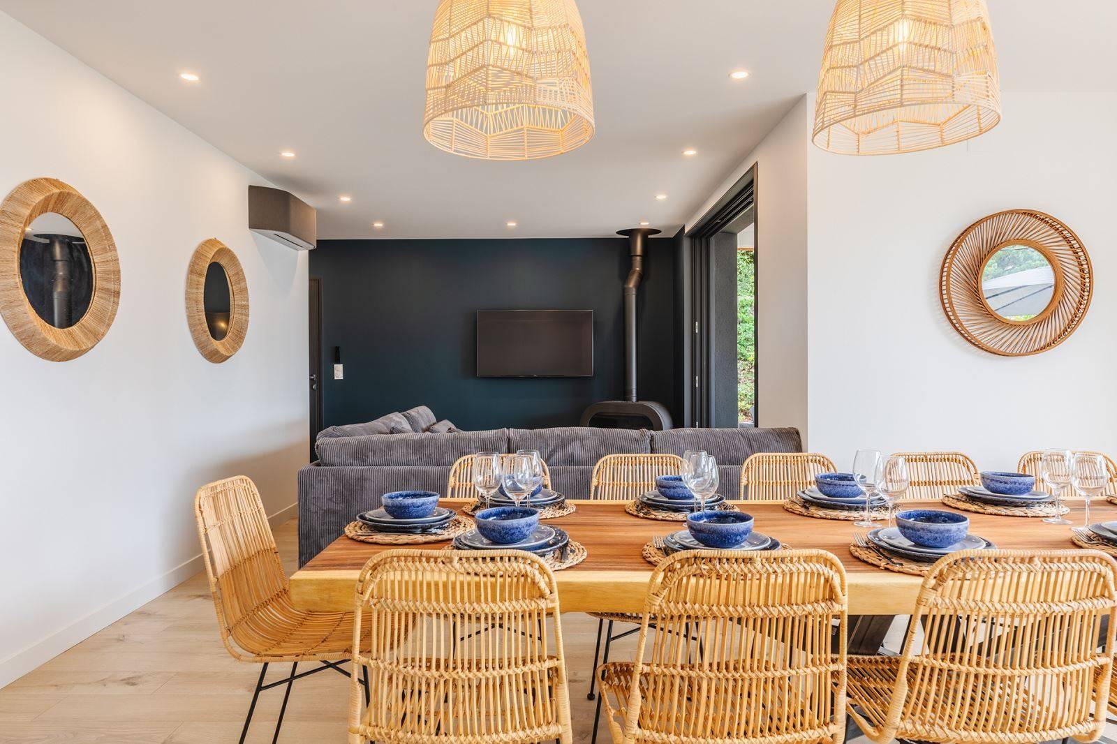 surélévation en ossature bois sur le Bassin d’Arcachon par un architecte et maître d’oeuvre salle