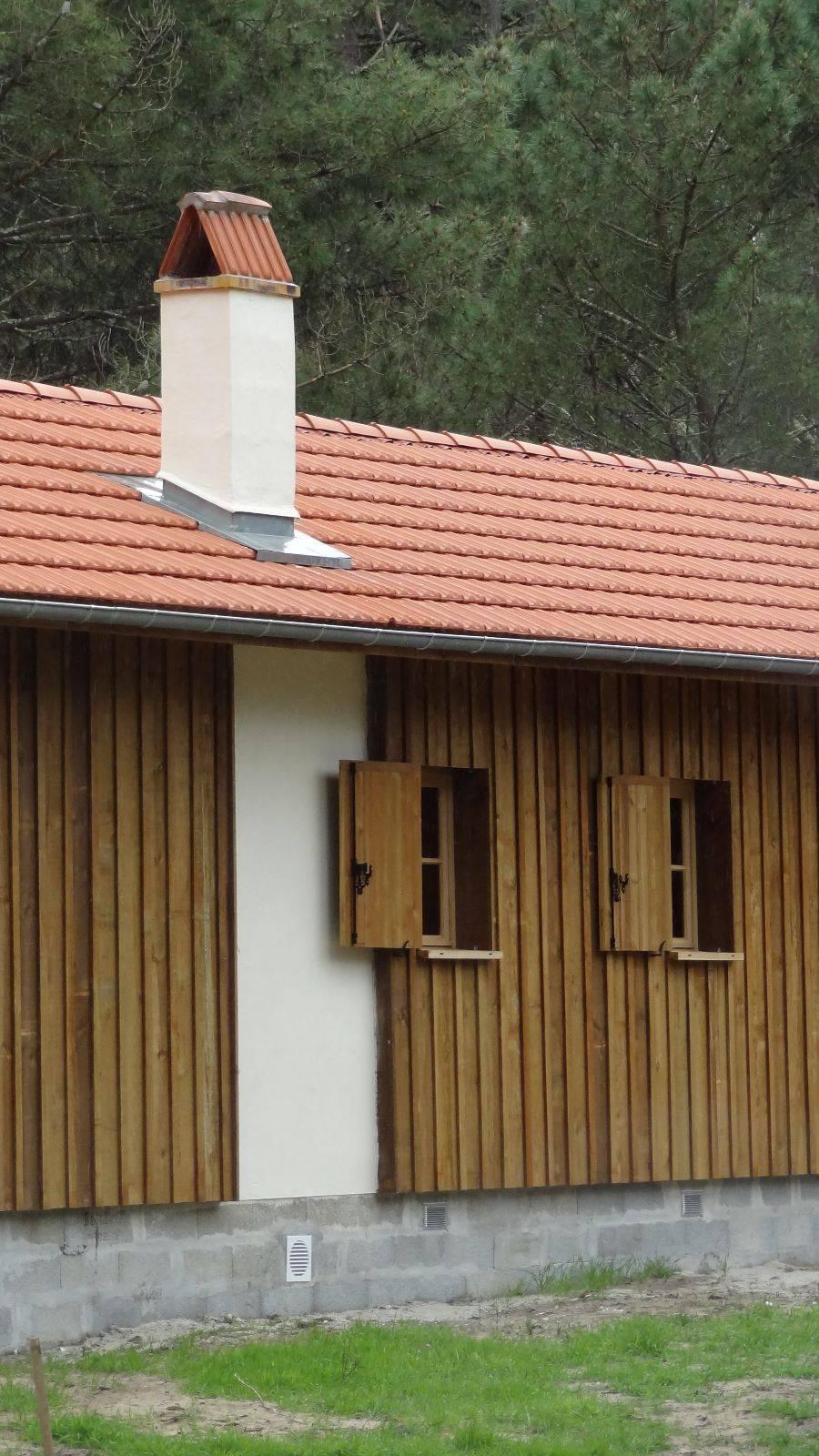 Cabane Arnaud, La Teste de Buch Bassin d'Arcachon arriere