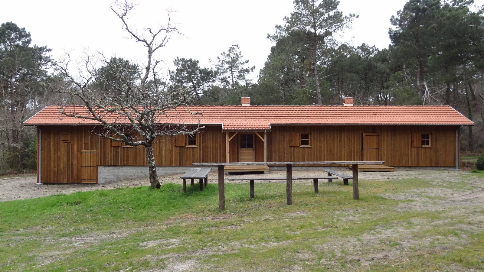 Cabane Arnaud, La Teste de Buch Bassin d'Arcachon vue