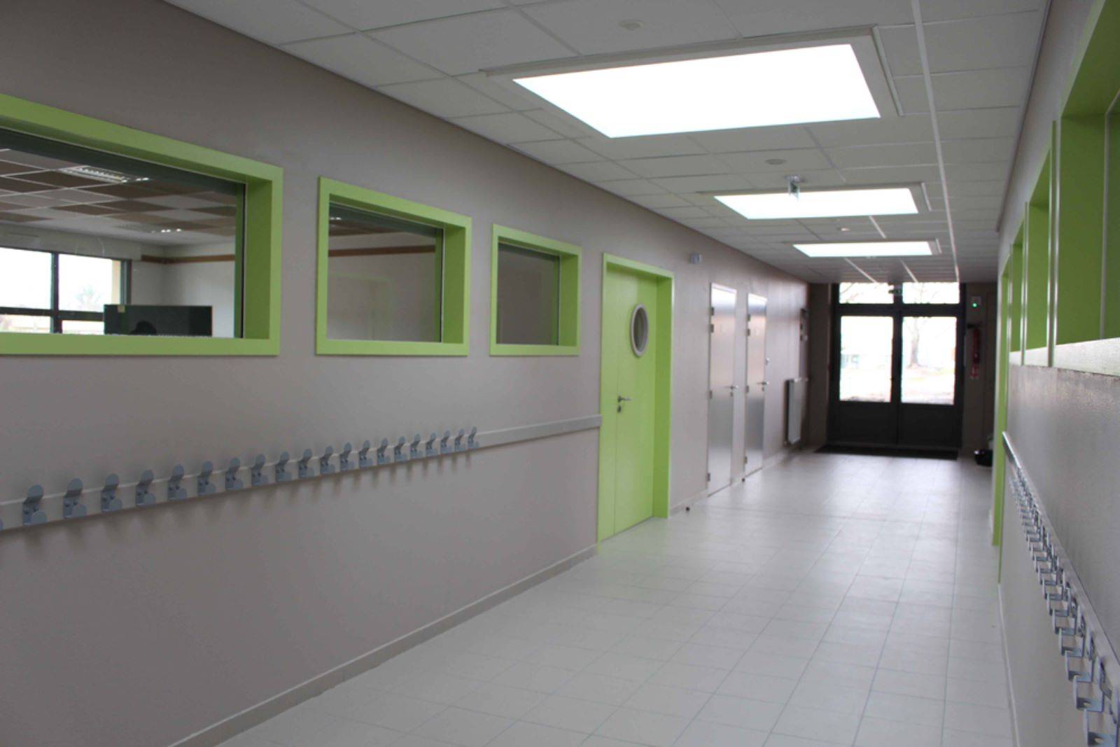 Ecole les écureuils, MIOS La Teste De Buch Bassin d’Arcachon, les vestiaires