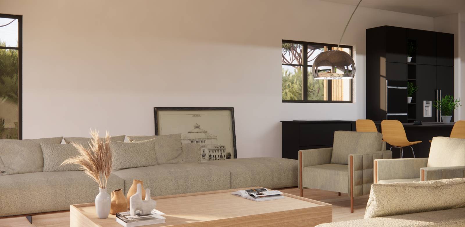 surélévation en ossature bois sur le Bassin d’Arcachon l’atelier KRIEGER architecte et maître d’oeuvre..