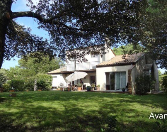 Extension d’une villa contemporaine par un architecte, Bassin d’Arcachon, avant travaux 2