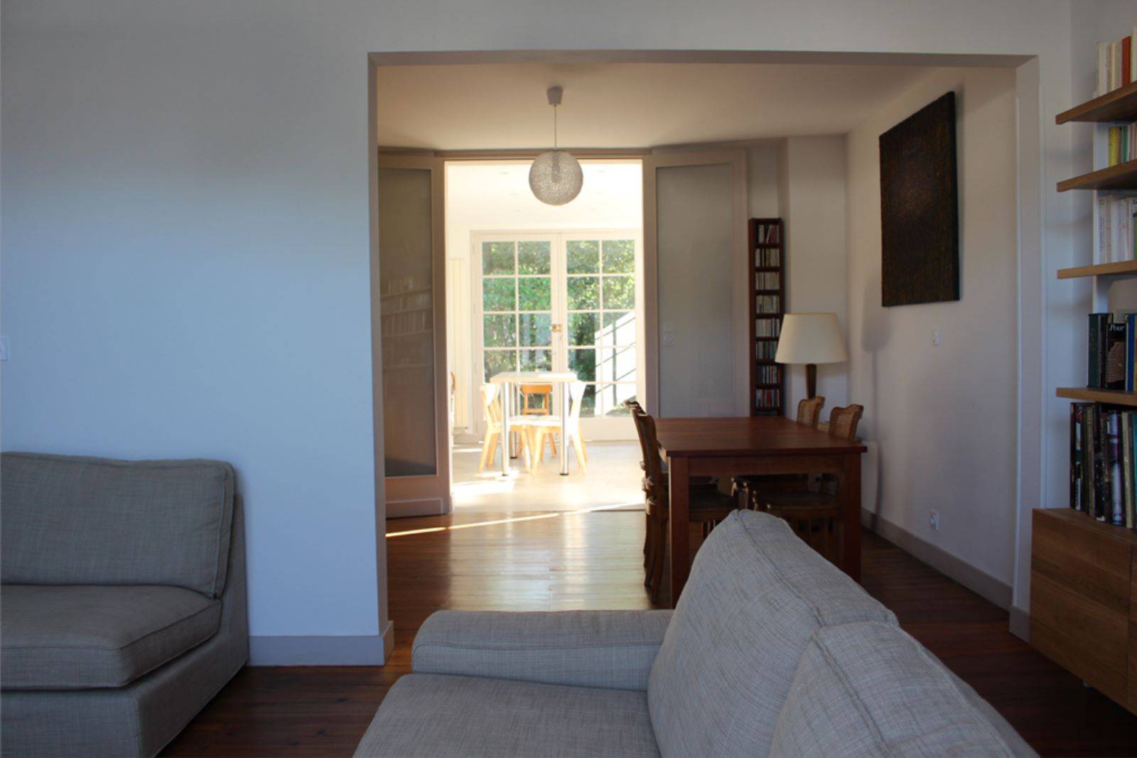 Rénovation d'une villa basque par un architecte sur le Bassin d'Arcachon